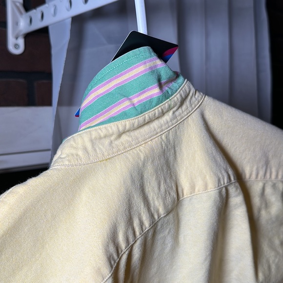 Used Ralph Lauren women’s yellow L/S slim fit shirt size 6. 100% cotton - Picture 10 of 11